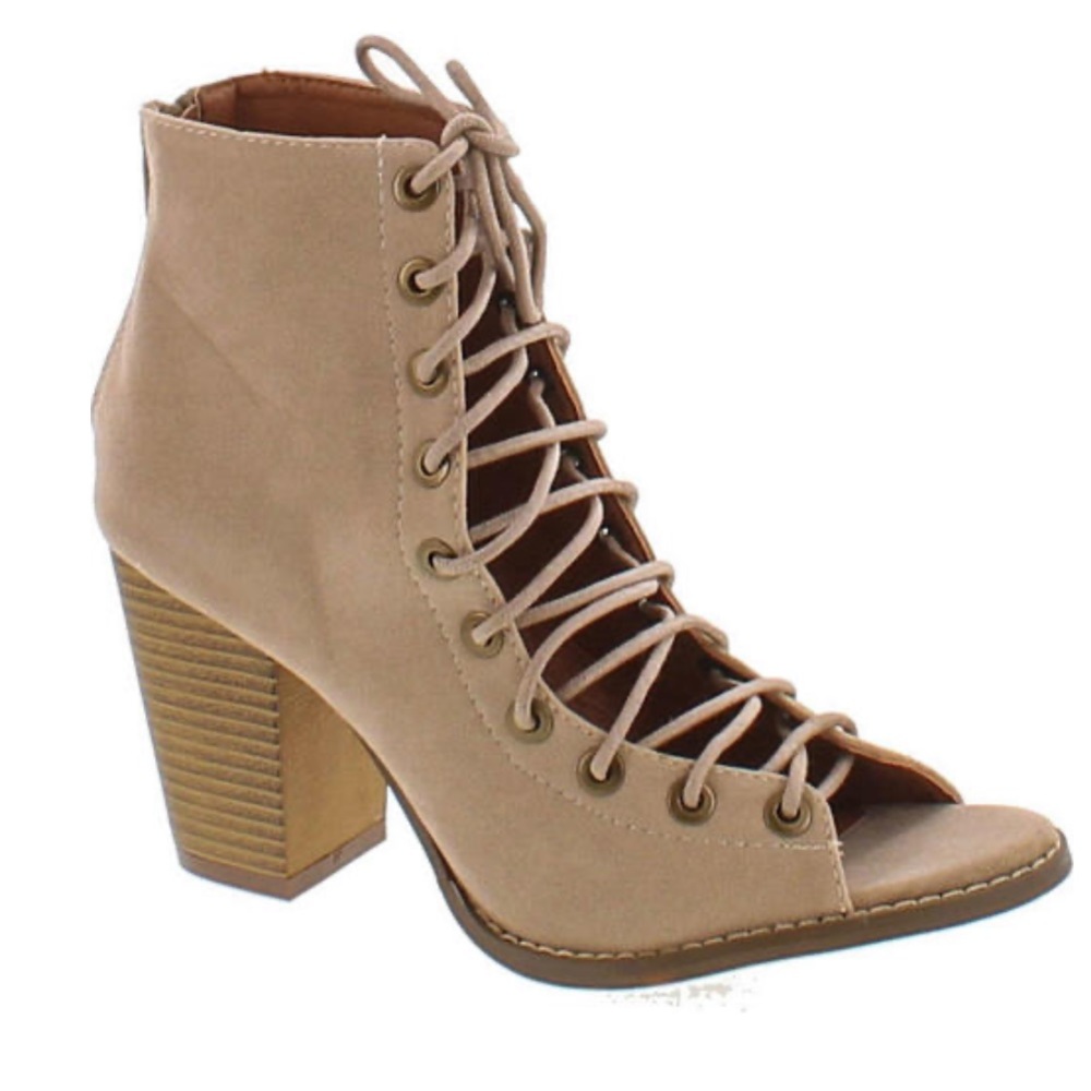 Brie Lace Up heeled Sandals